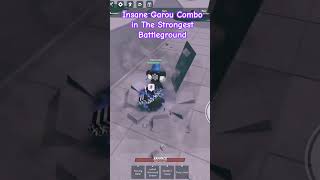 W or L Garou combo  roblox thestongestbattlegrounds [upl. by Brewer]