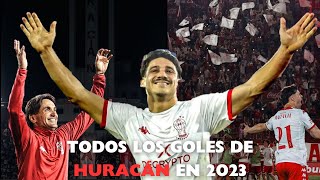 TODOS los GOLES de HURACÁN EN 2023 [upl. by Tremml]