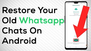 How to Restore Old WhatsApp Chat after I Have Skipped to Restore On Android [upl. by Einnalem297]