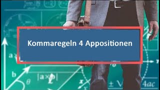 Kommaregeln 4 Appositionen [upl. by Resee]