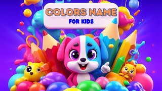 Colors Name For Kids colorsforkids colornames kidslearning learncolors [upl. by Kaiser]