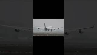 Lufthansa A340300 landing at Frankfurt Airport aviation frankfurtairport planespotting avgeek [upl. by Mccallion]