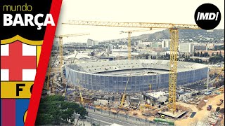 Increíbles avances en las obras del Camp Nou ¡Descúbrelo [upl. by Lewap97]