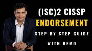 BEST Walkthrough to CISSP Endorsement  ISC2 [upl. by Anauqal]