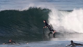 Surf Check New Swell at El Porto [upl. by Egres415]