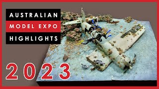 Highlights of the 2023 Australian Model Expo scale model show [upl. by Fanya]