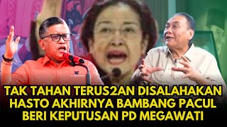 🔴Bambang Pacul Tak Tahan Terus2an Disalahkan Hasto Akhirnya Beri Keputusan Mengejutkan Pd Megawati [upl. by Luise1]