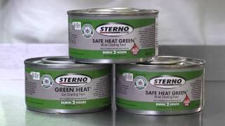 Sternos Family of Green Chafing Fuels [upl. by Neenad]