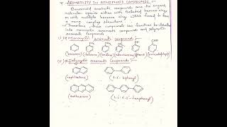 Aromaticity in Benzenoid ampNon Benzenoid CompoundsOrganic chemistry ⚗️ [upl. by Name757]