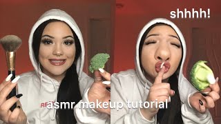 doing my makeup in asmr [upl. by Nesilla]