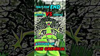 GRENINJA VS SCEPTILE shortsfeed ytshorts pokemon viralvideo ash ashgreninja [upl. by Ardnosal]