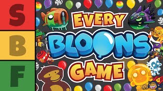 I played and ranked EVERY Bloons Game so you don’t have to… [upl. by Hploda483]