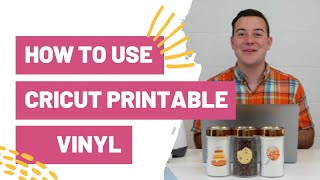 How To Use Cricut Printable Vinyl [upl. by Yurt]