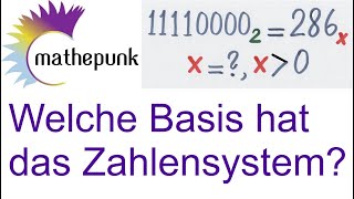 Welche Basis hat das Zahlensystem [upl. by Daley]