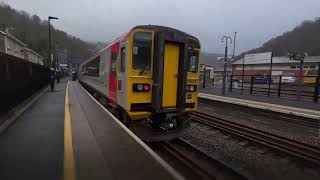 Travelling on the Valleys  Ebbw Vale Line  140224 [upl. by Dallon]