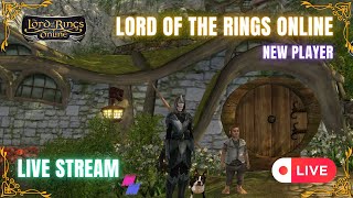 LOTRO Questicles and chattingElf HunterGladden Server [upl. by Dnomaj187]