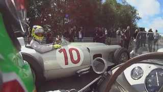 Lewis onboard lap with radio in the W 154 at the Nordschleife [upl. by Leirol]