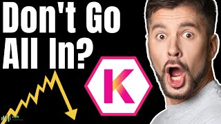 Dont Go All In Kadena Crypto Is KDA Coin A Buy Now Kadena KDA Price Analysis [upl. by Noreik]