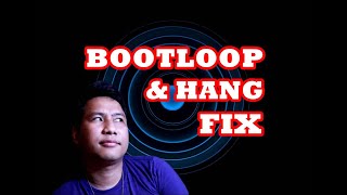 Bootloop and Hang Issue Fix Tagalog [upl. by Attaymik]