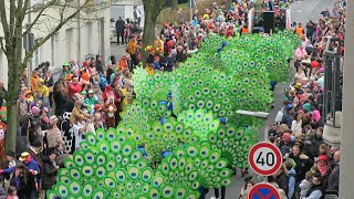 Karnevalszug Viersen Tulpensonntag 2023 Burgstraße Ausschnitte [upl. by Kotick32]