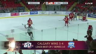 AJHL Playoff Highlights  April 16 2024 [upl. by Kirsch]