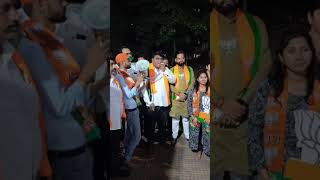 Maharashtra Election Bjp Campaign At Belapur ConstituencyIndiawale54 [upl. by Onairotciv]