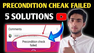 Precondition Cheak Failed  precondition check failed youtube share playlist  Precondition Failed [upl. by Nitin752]