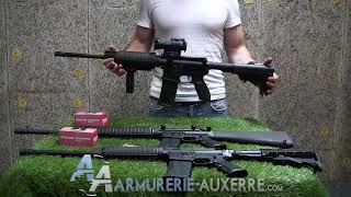 Vidéo dessai et présentation sur les AR15 M16 [upl. by Abad]