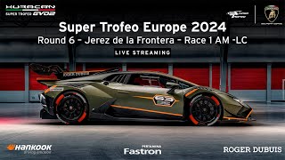 Lamborghini Super Trofeo Europe 2024 – Jerez de la Frontera Race 1 AM LC [upl. by Modesty]