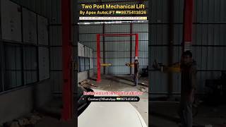 Two Post Lift  2 Post Hydraulic Mechanical Servicing Lift For Car Repairing amp Servicing [upl. by Devonna]