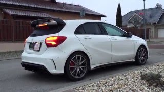 2016 MercedesAMG A 45 4Matic  Cold Start [upl. by Salahi]