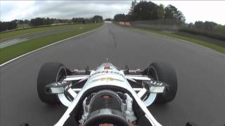 INDYCAR InCar Theater Will Power at Barber Motorsports Park [upl. by Yrallam]