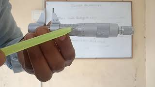 How to use Inside Micrometer । inside micrometer [upl. by Yasmin510]