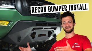 Nissan Frontier Recon Bumper Install [upl. by Dalenna406]