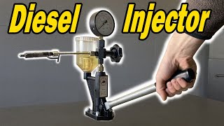 Diesel Fuel Injector Test [upl. by Atnoid]