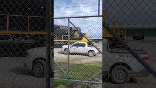 Texas Coastal Bend Railroad Watco Locomotive uncoupling from cars being switched 32724 [upl. by Huberman901]