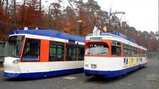 Straßenbahn Darmstadt  Impressionen November 2011 [upl. by Sigsmond]