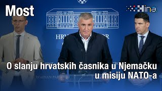 Most O misiji Hrvatske u sastavu NATOa [upl. by Anilek]