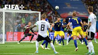 Toni Krooss Game Winning Freekick v Sweden  2018 FIFA World Cup [upl. by Archibaldo]