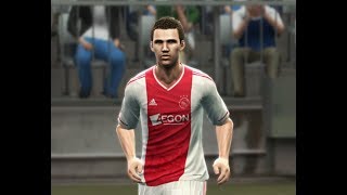 Joel Veltman Ajax  Netherlands PES 2013 [upl. by Aneram]