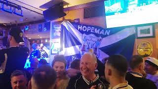 Loch Lomond song sung by Scots in Kennedys bar Munich Euro 2024 [upl. by Ahsaekal68]