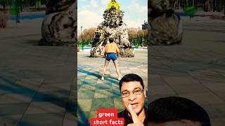 Girl Unleashes Mystery from Buddha Statue Transformers Dance Battle in the Square shorts [upl. by Annek]