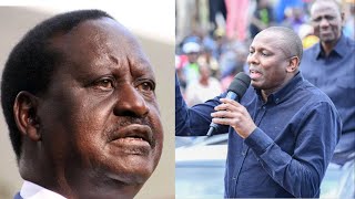 SIKUOGOPI NITAKWAMBIA UKWELIquot Ichungwa roasts RAILA in front of RUTO in Kirinyaga [upl. by Yelrihs406]