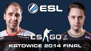 Virtuspro vs NiP Gaming  Grand Final  EMS One Katowice 2014  CSGO [upl. by Nur]