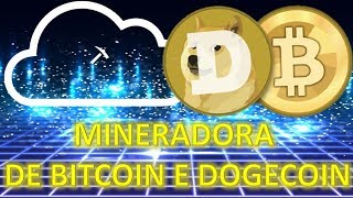 Mineradora de Bitcoin e Dogecoin com Prova de Pagamento em 2 dias sem investir nada [upl. by Britta]