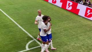 Folarin Balogun Goal and Celebration for USMNT vs Panama [upl. by Pinsky22]