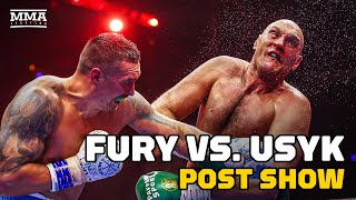 Fury vs Usyk PostFight Show Reaction To Oleksandr Usyk Beating Tyson Fury  Usyk vs Fury [upl. by Noid125]