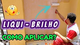 LIQUIBRILHO  COMO APLICAR [upl. by Wilber]