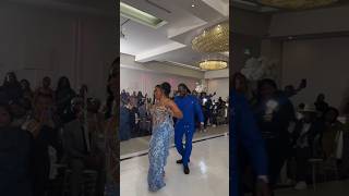 Ghanaian wedding dance  afro mbokalization wedding africanwedding [upl. by Alyakim]