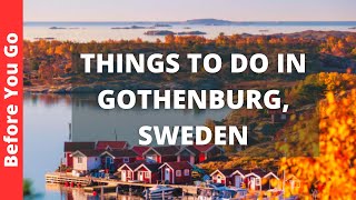 Gothenburg Sweden Travel Guide 13 BEST Things To Do In Gothenburg Göteborg [upl. by Theo]